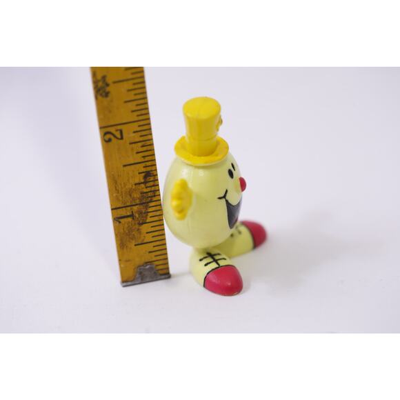 1976 Arby’s Mr. Funny Mr. Men PVC Figure Toy Toy, 251028-WH 289 - Picture 5 of 5